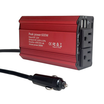 سعر جيد Universal Socket DC 12V 24V To AC 220V Modified Sine Wave Mini Power Inverter 300W 300Watts Converter Adapter Portable Car Inverter With Charger الانترنت
