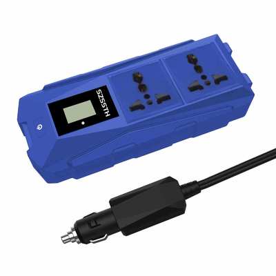 سعر جيد عاكس طاقة السيارة المتميز 300 واط مع مزدوج AC / USB - آمن لأجهزة الكمبيوتر المحمولة والأجهزة الطبية الانترنت