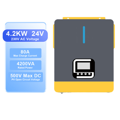 سعر جيد عَاكِس شَمْسِي هَجِين VICTOR 6.2kW 48V عَلَى وَخَارِج الشَّبَكَة MPPT الانترنت