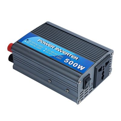 موجات الصينية المعدلة 500w محولات الطاقة 12v Dc إلى 220v AC محول منفذ واحد