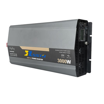 3000 واط نقية موجة الجانب المضطرب سيارة عاكس شاحن خارج الشبكة عاكس الطاقة Dc 12V إلى Ac 220V