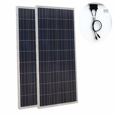 تخصيص الجهد DC24V 48V مجموعة من الألواح الشمسية 200W 300 400 واط مجموعة من الألواح الشمسية