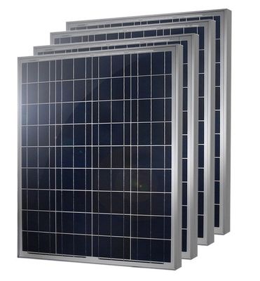 100w 200w مجموعة من الخلايا الألومنيوم الزجاجية الخلايا الشمسية خارج الشبكة