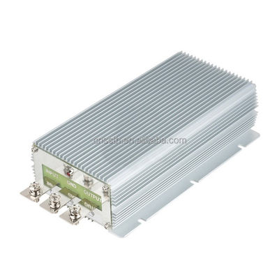 وحدة تنظيم التوتر المحمولة DC 24V إلى DC 12V محول 100A خفيفة الوزن