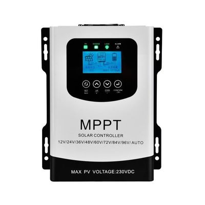 العمل الآلي 50A/60A MPPT مراقب الشحن الشمسي 12V إلى 96V مع شاشة LCD