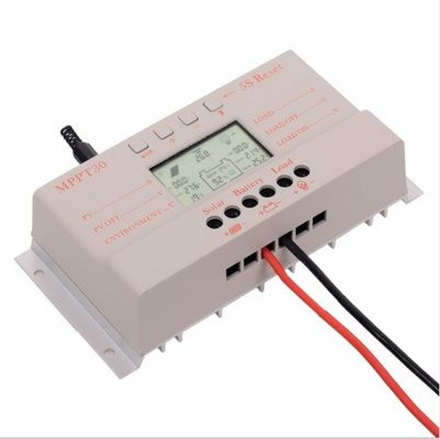 سعر جيد 12V 24V 30A MPPT جهاز تحكم شمسي لشاحن شمسي 187*97*61mm 600g ROHS الانترنت