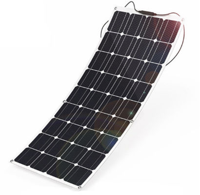 100w 150w 200w 250w 300w شاشة رقيقة نصف مرنة للطاقة الشمسية Vmp