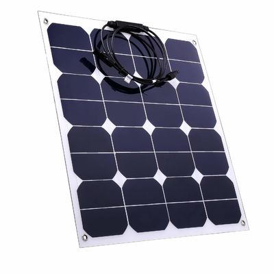 سعر جيد 50W ETFE لوحة شمسية مرنة لنظام الطاقة الشمسية الواحد المقاوم للماء 12V الانترنت