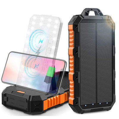 بنك طاقة شمسية من 30000mAh مع لوحة شمسية