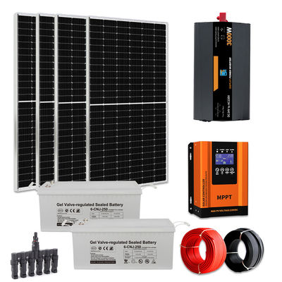 50 هرتز/60 هرتز 3000W نظام ألواح شمسية منزلية خارج الشبكة 3kw نظام توليد الطاقة الشمسية