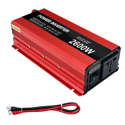 1300W 2600W ذروة 12V 24V 48V 60V نقية موجة الجانب عاكس الطاقة حماية الحمل الزائد وشبكة SDK