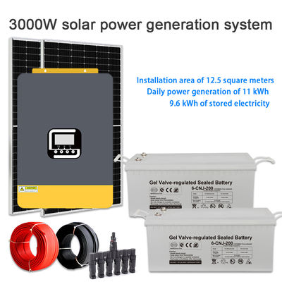 سعر جيد 2KW Home On/Off Grid Solar Energy System – Adjustable Voltage 120V/220V/230V/240V الانترنت