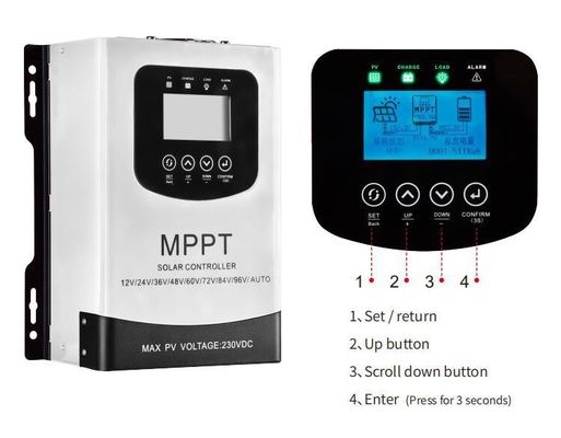 سعر جيد MPPT وضع الشحن التلقائي وحدة تحكم الشحن الشمسي 30A 40A 50A 60A للأنظمة الشمسية الانترنت