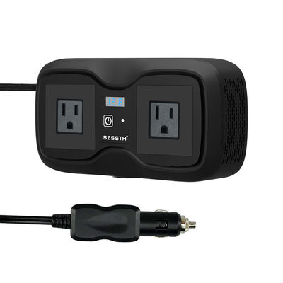 سعر جيد عاكس طاقة السيارة و شاحن سريع من 200 واط 12 فولت الى 220 فولت موجة الجانب المعدل AC + QC3.0 و PD USB مزدوج الانترنت