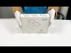 عاكس الطاقة للسيارة Dc 12v إلى 110v Ac مزدوج USB 3.1A GaN PD شاحن سريع
