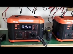 محطة توليد الكهرباء المحمولة الاحتياطية 888wh مع إضاءة LED