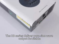 3 كيلوواط 24 فولت 110 فولت 220 فولت DC إلى AC Wifi Ups Pure Sine Wave Hybrid Solar Inverter